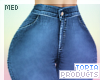 T. Boyfriend Jeans : Med