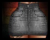 [97S]Jean's Skirt Grey