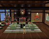 furnished christmas home