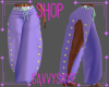 Holo Set 1 Slit  Pants