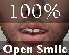 100% Open Smile M A
