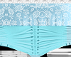 Shorty Bleue dentelle