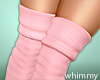 Cozy Winter Pink Socks