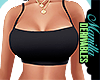 ! Tiny Tanktop Black