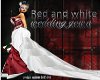 Red & White Wedding Gown