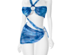 Sam Tie Dye Dress - Blue