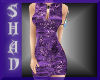 {SP}Sexy Purple Dress