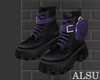 Purple Pouch boots