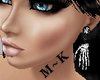 [M~K] Skeleton Earrings