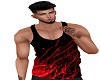 Tank top blanck and red