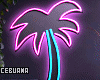 Neon Palm Tree