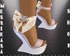 Bow  Colour Heels