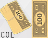 C| 100 Monopoly Money