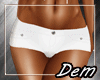 !D! Sexy White Shorts