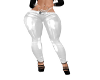 white silk pants