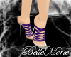 ~Wrapped violet sandal
