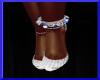 Blue Ankle Bracelet