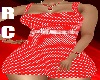 RC ANNA RED POKEDOT DRES