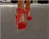 Sandal Stilettos-Red