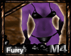 |M4| Purple Fur Furkini