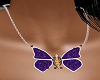 ButterflyPurple Necklace
