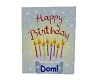 Dom's Bday Card