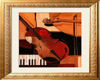 BLK art -Abstract Violin