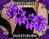 S|Purple Flower R Wrist