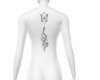 Back Tattoo Snake