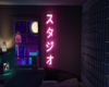>Sweet Neon Bed Room