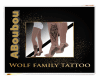 A/B Wolf family tattoo