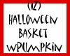 Basket wPumpkin Decor