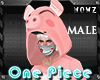 !W One Piece Piggy Male*