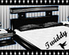  Black White Bed + Poses