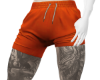 Orange Muscle Shorts