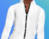 White/Black Trim Shirt