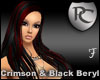 Crimson & Black Beryl