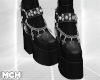 𝖒. Chain Gothic Boots