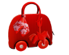 Wheels Scarf Bag Red