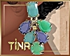 Mi@_Blue Green Earrings