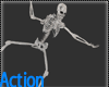 Action Dancing Skeleton