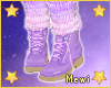 Kawaii Boots with socks