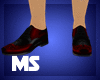 MS Groom shoes Red