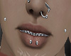 𝔁. Dimple pierced