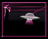 PVC Pink Spaceship