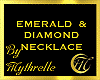 EMERALD DIAMOND NECKLACE