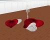 Red Heart pillows