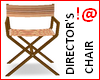 !@ Director's chair