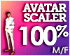 Ava scaler 100%