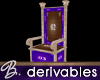 *B* Medieval Chair 2P